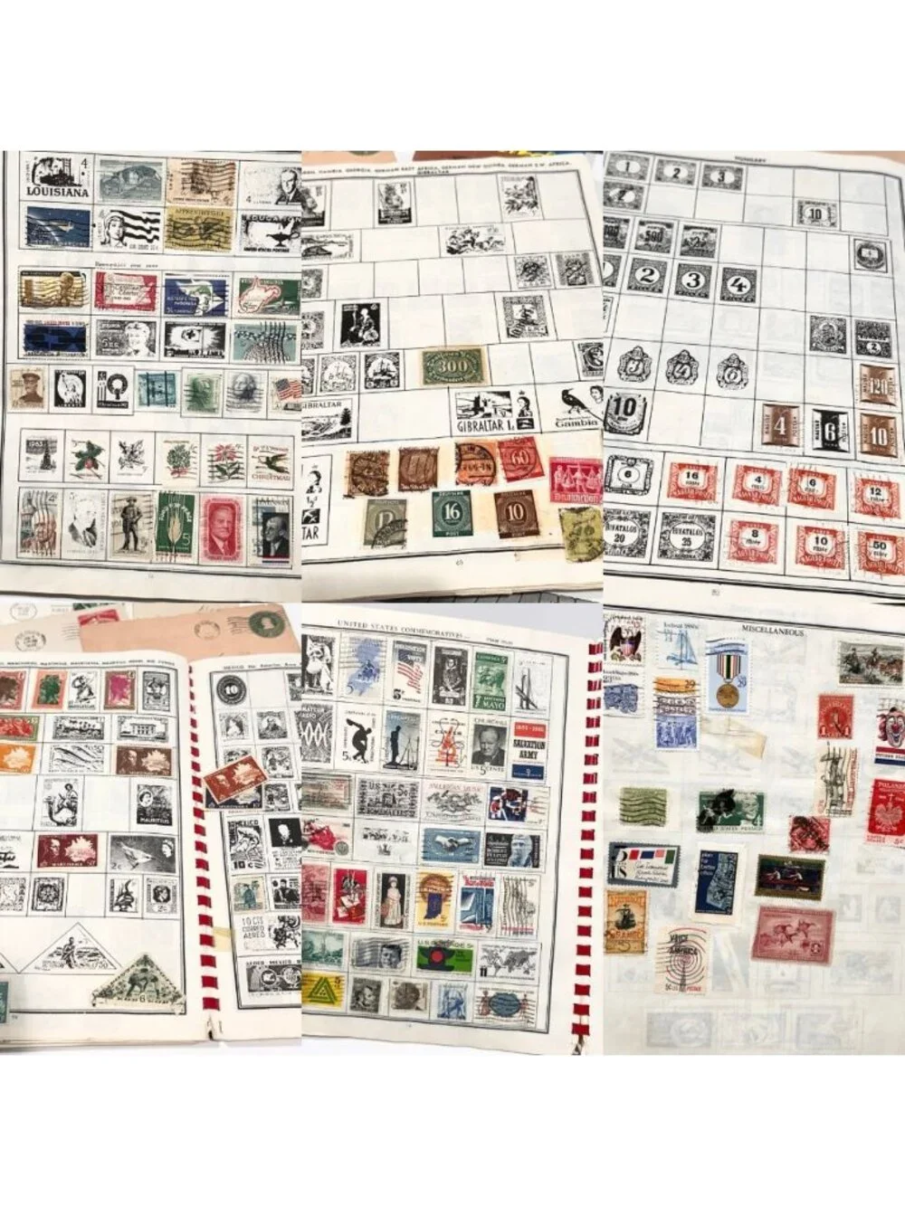 Vintage 1900s - 1990s Massive Postage Stamp Collection - Picture 8 of 9